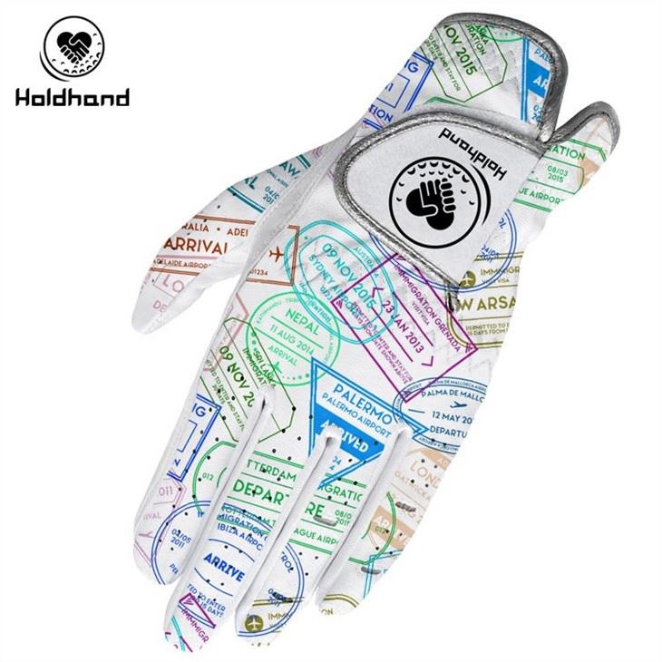 Customizable Palm Soft Men Leather Golf Gloves Customized Logo Golf Gloves For Men Women