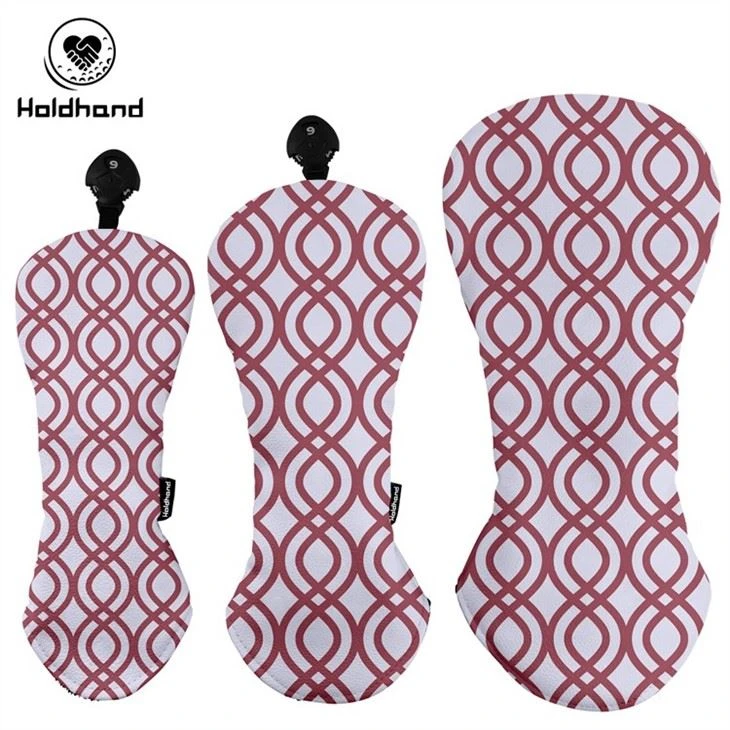 Hot Sales Water-proof PU Leather Driver Wood Fairway Hybrid Headcovers Custom Logo
