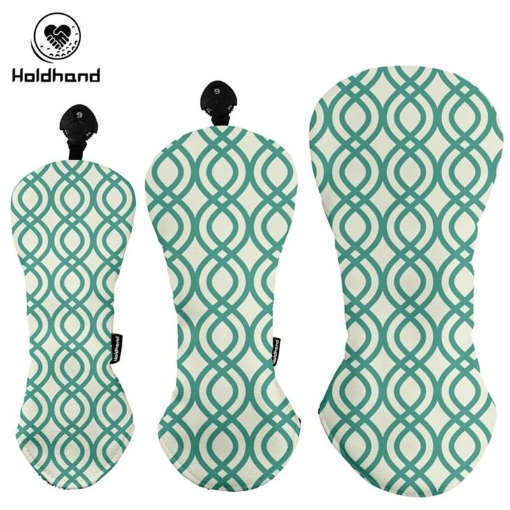 Hot Sales Water-proof PU Leather Driver Wood Fairway Hybrid Headcovers Custom Logo