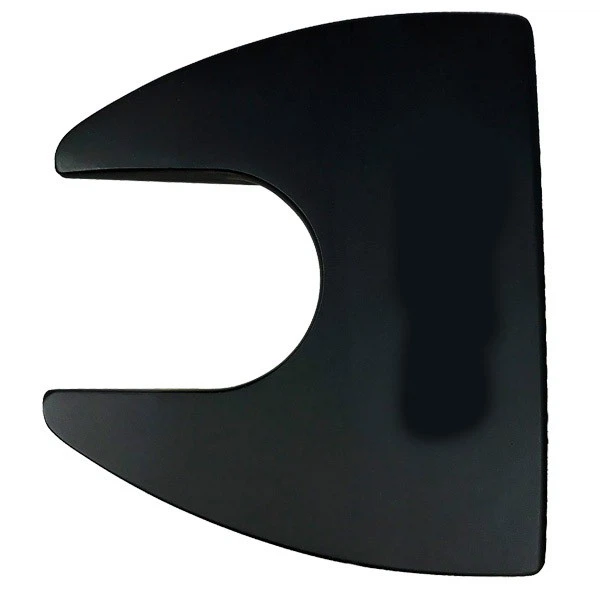 Mallet Golf Putter Head With Black Coating Zinc Alloy Golf Putter Head