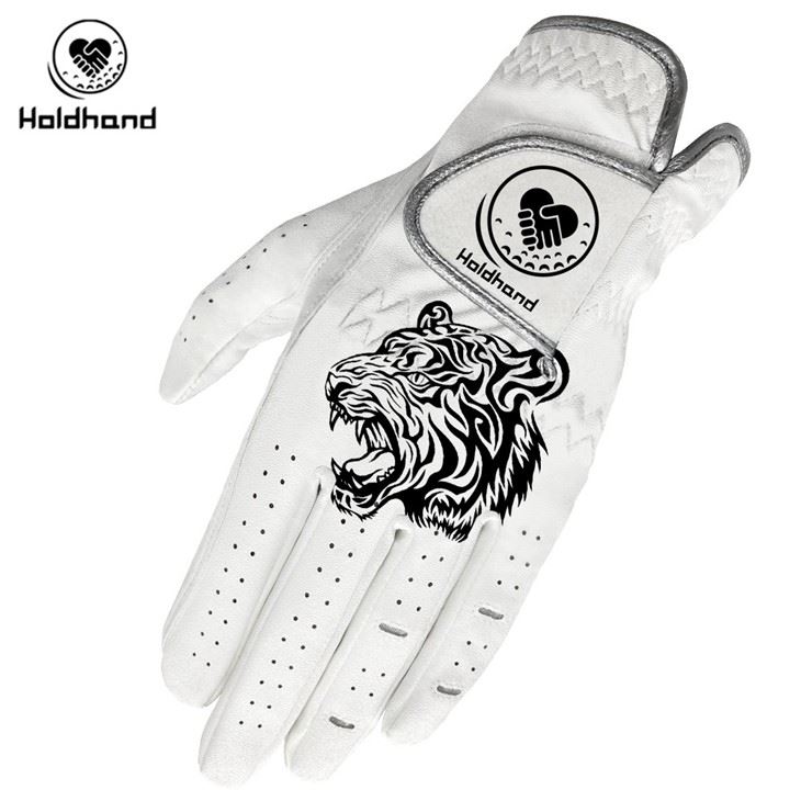 OEM Custom Logo Personality Design Factory Price PU Cabretta Golf Gloves