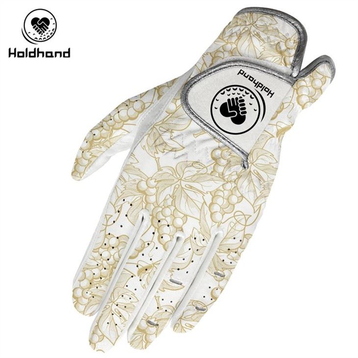 Small Chicken Golf Printed PU Leather Gloves in Multiple Sizes